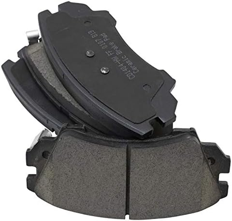 TRQ Front Brake Pads Ceramic Hardware Wear Sensor