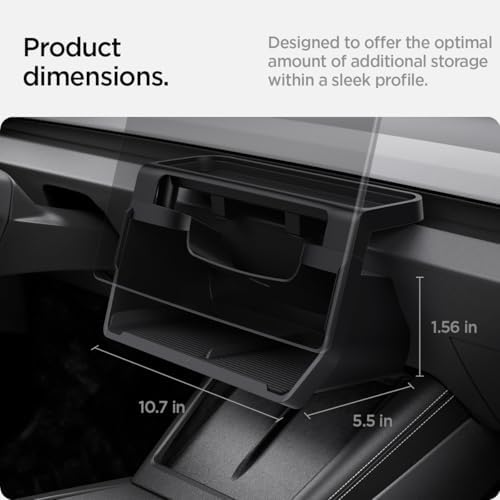 Spigen Under Screen Storage Organizer for Tesla Model Y Juniper, 3 Highland