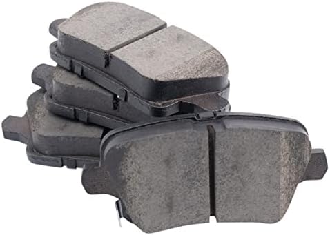TRQ Rear Brake Pads Ceramic Hardware Wear Sensor