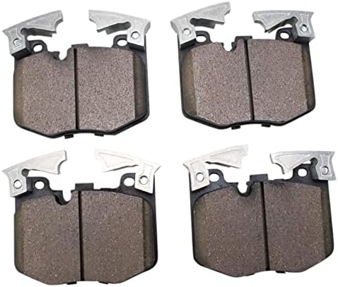 TRQ Front Ceramic Brake Pad Set