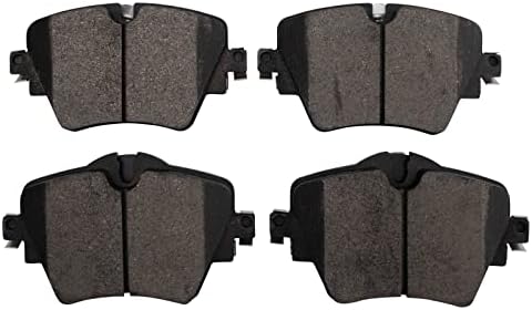 TRQ Front Ceramic Brake Pad Set