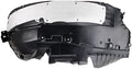 TRQ Driver Side Inner Fender Liner Front Rearward