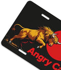 Angry Highland Cattle Front License Plate 6" * 12" for Women