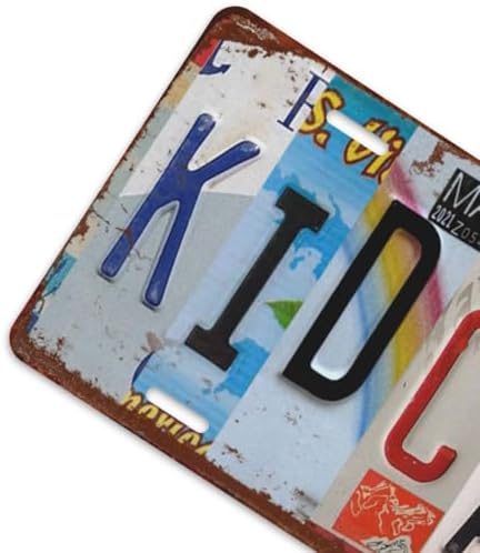 Kid Cave Front License Plate 6" * 12" for Women
