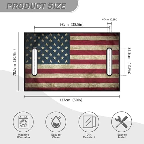Yewattles Golf Cart Seat Cover Portable Club Car Seat Towel Universal Fit 2-Seat Golf Cart - Image 5