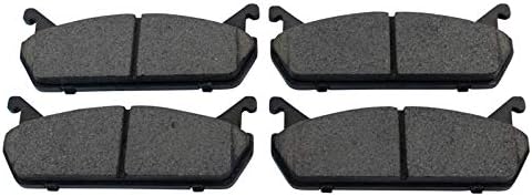 TRQ Rear Brake Pads Ceramic Hardware