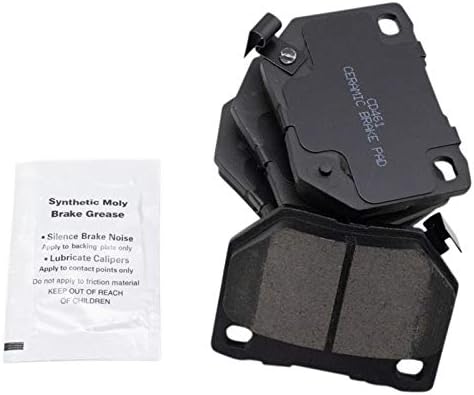 TRQ Rear Brake Pads Ceramic