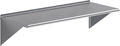 AmGood 60" Long X 24" Deep Stainless Steel Wall Shelf | NSF Certified | by AmGood