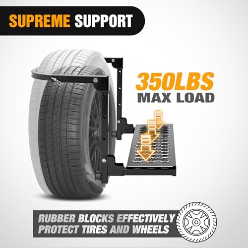 Nilight Folding Heavy Duty Tire Step Fit Tire from 10” to 14”