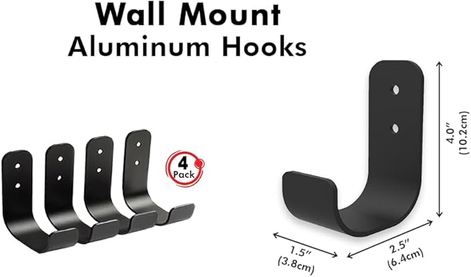 Heavy Duty Garage J Hooks - Image 2