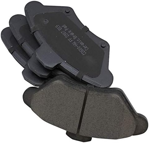 TRQ Front Brake Pads Ceramic Hardware