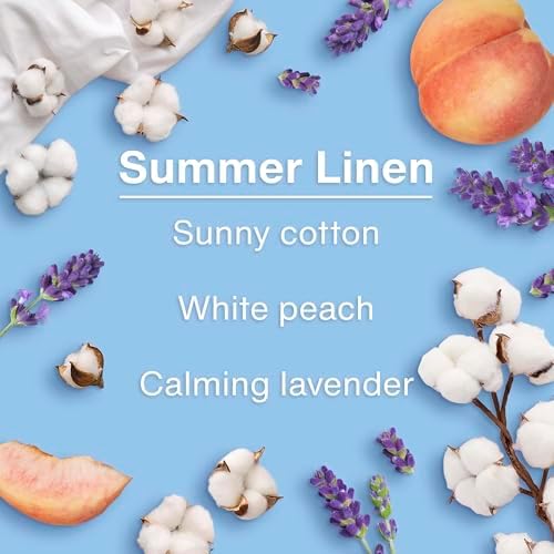 LITTLE TREES Car Air Freshener, 4 Count (Pack of 6), Summer Linen