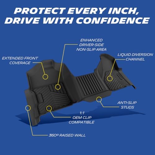 Michelin Vehicle Mats for 2002-2008 Dodge Ram 1500, 2003-2009 Ram 2500/3500