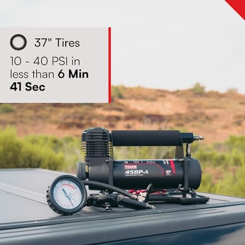 VIAIR 450P-A EF Automatic 12V Air Compressor, 150 PSI for 40-Inch Tires - Image 5
