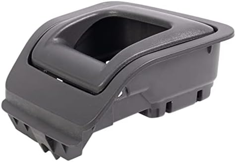 TRQ Front Right Interior Door Handle Dark Gray Passenger Side