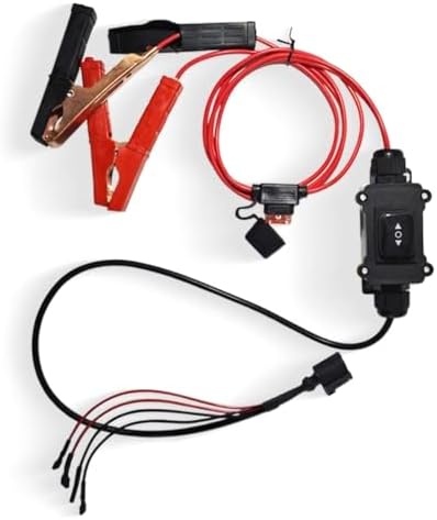 Battery Alligator Crocodile Clips Clamp Heavy Duty for Automotive Engine by Unknown