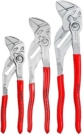 KNIPEX 00 20 06 US2 3-Piece 7, 10 and 12 Pliers Wrench Set by Unknown