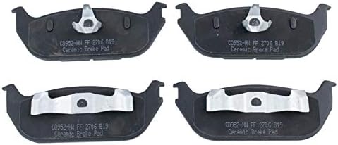 TRQ Rear Brake Pads Ceramic