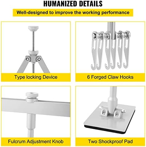 VEVOR Dent Pull Lever Bar Kit, Car Dent Puller Kit Dent Pull Lever, Fit for Both Aluminum and Steel Dent Pulling (750MM) - Image 5