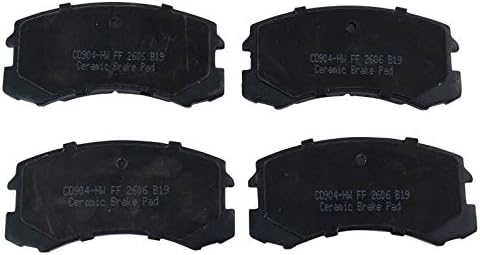 TRQ Front Brake Pads Ceramic
