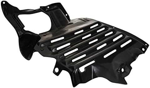 TRQ Front Right Inner Fender Liner Black Passenger Side