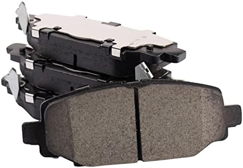 TRQ Rear Brake Pads Ceramic Hardware