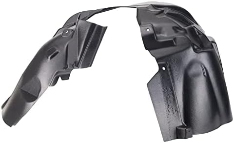 TRQ Front Left Inner Fender Liner Black Drivers Side