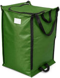 DURASACK XL 48-Gallon Zipper Top Heavy Duty Storage Tote Bags, Moss Green by DURASACK
