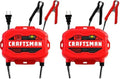 CRAFTSMAN 1.5A Car Battery Charger & Maintainer, 6V/12V – CMXCESM259 (Pack of 2) by CRAFTSMAN