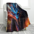 Jekeno Dragon Theme Throw Blanket, Dragons Gifts for Boys 80"x60" by Jekeno