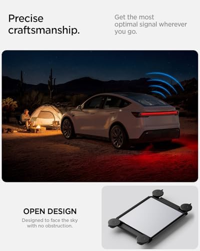 Spigen Rattleproof Car Mount Kit for Starlink Mini [Holds 50+ lb Force]