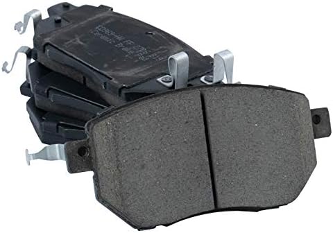 TRQ Front Brake Pads Ceramic Hardware Wear Sensor