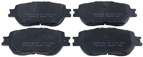 TRQ Front Brake Pads Ceramic