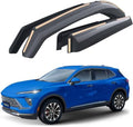 Goodyear Shatterproof in-Channel Window Deflectors for Buick Envision 2021-2026, Rain Guards, Window Visors for Cars, Vent Deflector, Car Accessories, 4 pcs - GY008461