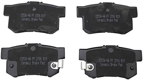 TRQ Rear Brake Pads Ceramic