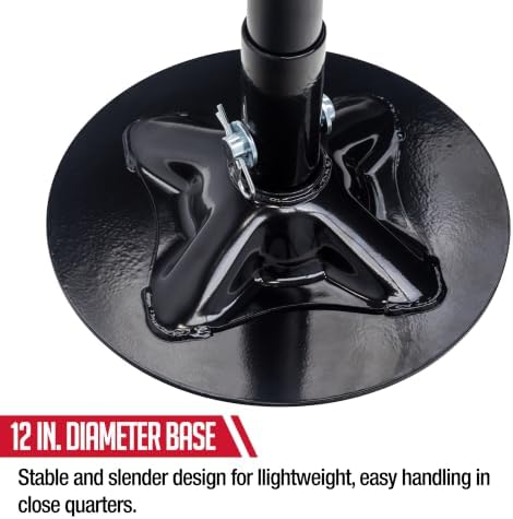 SUNEX Tools 1,500 lb. Quick Adjust Underhoist Support Stand, Model 6813 - Image 6