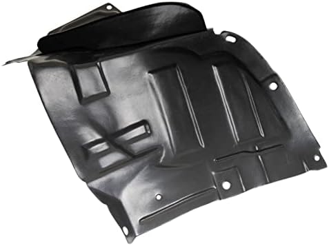 TRQ Front Left Inner Fender Liner Black Drivers Side