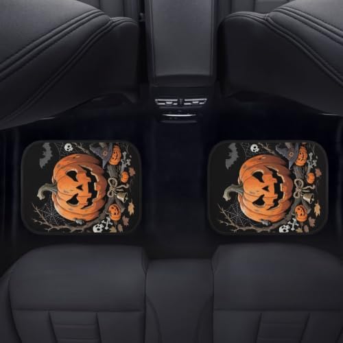 Halloween Automotive Floor Mat 4 Pieces