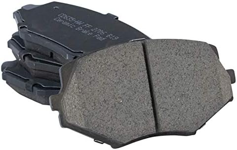 TRQ Front Brake Pads Ceramic Hardware