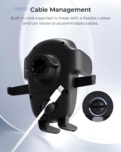 iOttie Easy One Touch Advanced Air Vent Car Phone Mount - Universal Cell Phone Holder for iPhone, Google, Samsung, Moto, LG, and All Other Smartphones