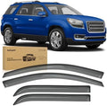 Nilight Tape-On Rain Guards for GMC Acadia 2007-2016, 4PCS