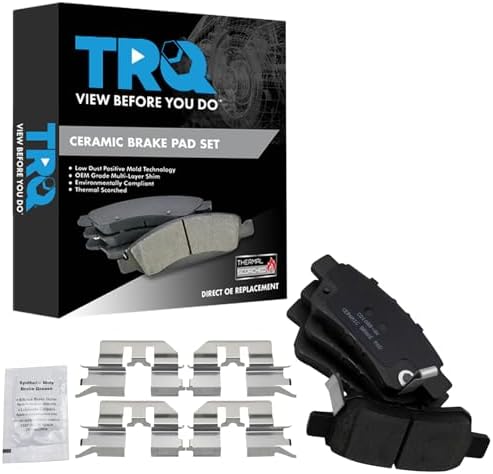TRQ Rear Brake Pads Ceramic
