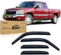Nilight Window Visors for Chevy Silverado/GMC Sierra Extended Cab 1999-2006