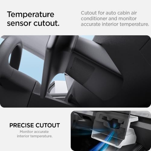 Spigen Under Screen Storage Organizer for Tesla Model Y Juniper - White