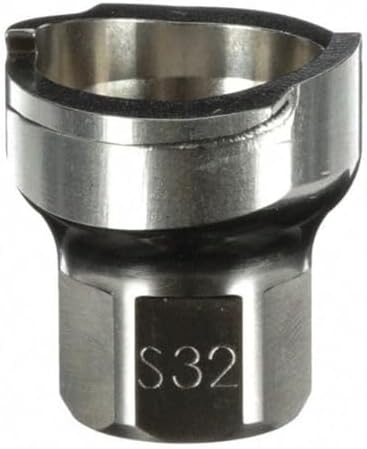 3M PPS 2.0 Spray Gun Adapter #S32, 26136, 18 mm Female, 1.5 mm Thread by 3MAutomotive