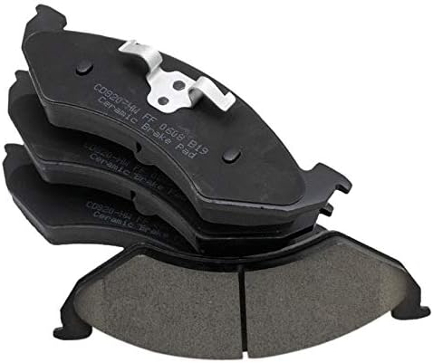 TRQ Front Brake Pads Ceramic Hardware