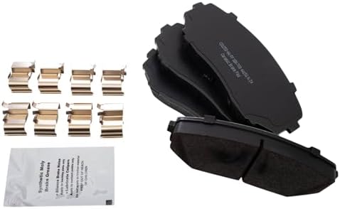 TRQ Front Brake Pads Ceramic Hardware