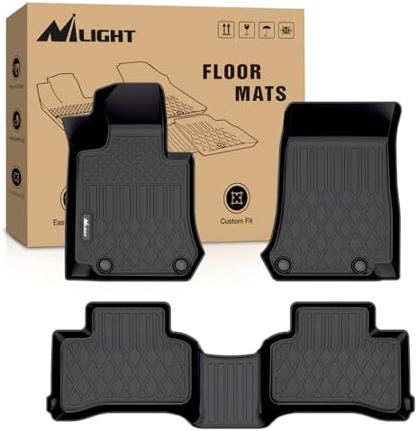 Nilight TPE Floor Mats for Mercedes Benz GLC 300 GLC 43 GLC 63
