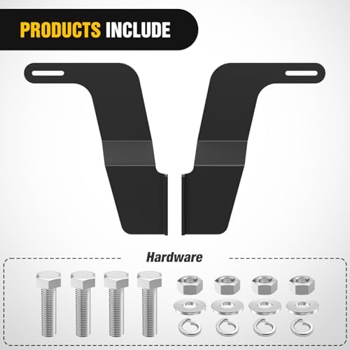 Nilight Hidden Bumper Mounting Bracket for 2016-2023 Toyota Tacoma