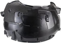 TRQ Front Right Inner Fender Liner Black Passenger Side